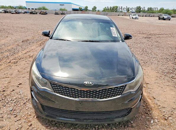 5XXGU4L33GG074697 2016 KIA OPTIMA Black Դիմացի տեսք