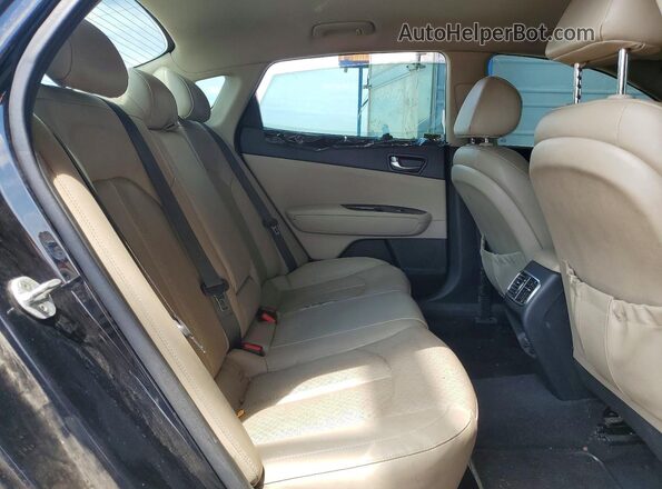 5XXGU4L33GG074697 2016 KIA OPTIMA Black Հետևի նստատեղերի տեսք