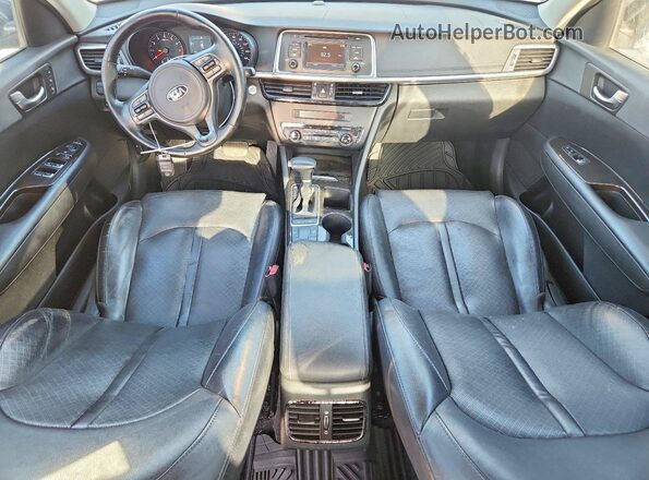 5XXGU4L33GG083920 2016 KIA OPTIMA Blue Առջևի վահանակի տեսք
