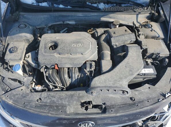 5XXGU4L33HG130669 2017 KIA OPTIMA Gray Սալոնի հետևի տեսք