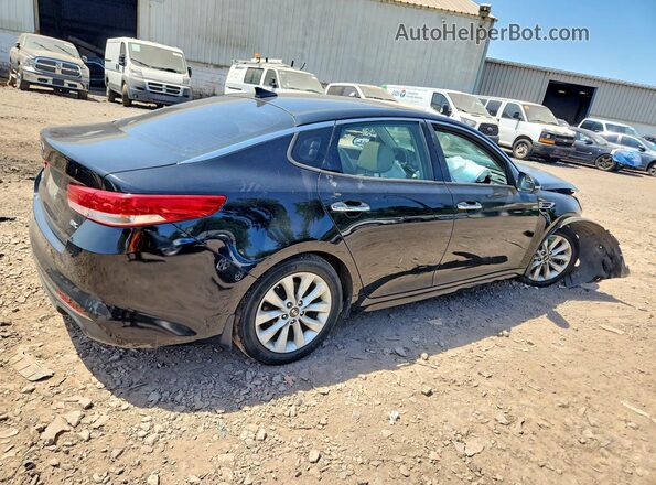 5XXGU4L34GG045936 2016 KIA OPTIMA Black უკანა მარჯვენა