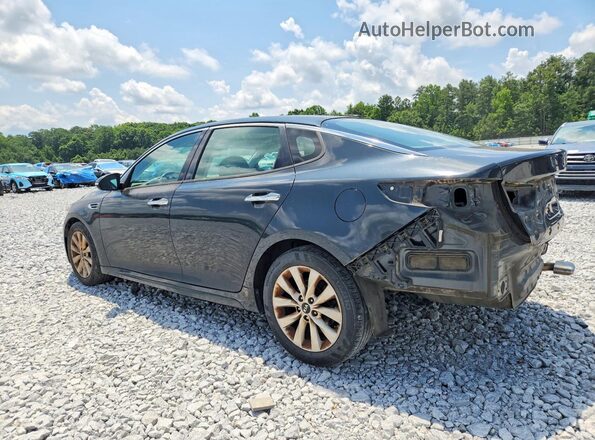5XXGU4L34GG098684 2016 KIA OPTIMA Угольный Задняя левая четверть