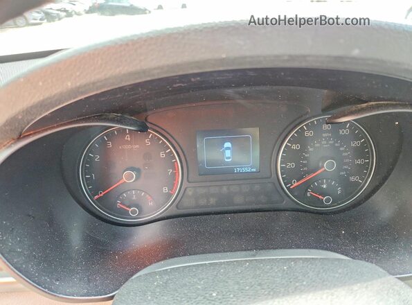 5XXGU4L35GG045461 2016 KIA OPTIMA Black Սարքավորումների վահանակի տեսք