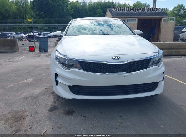 5XXGU4L36GG014073 2016 KIA OPTIMA White Դիմացի տեսք