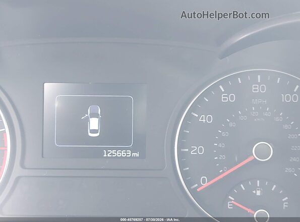 5XXGU4L36GG014073 2016 KIA OPTIMA White Հետևի նստատեղերի տեսք