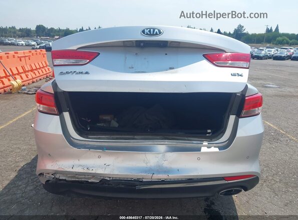 5XXGU4L36GG072829 2016 KIA OPTIMA Silver Vista frontal