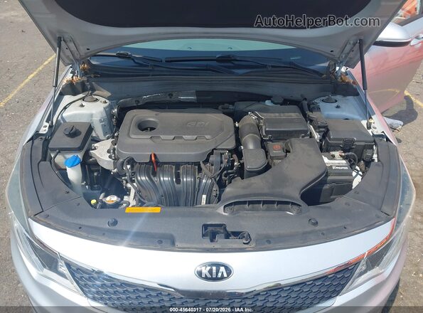 5XXGU4L36GG072829 2016 KIA OPTIMA Silver Vista trasera