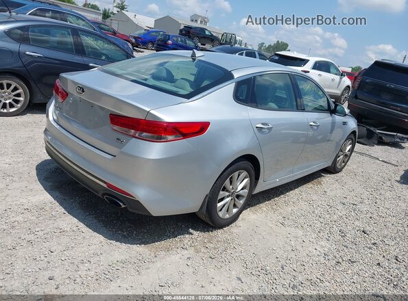 5XXGU4L36GG075245 2016 KIA OPTIMA Silver Rear right