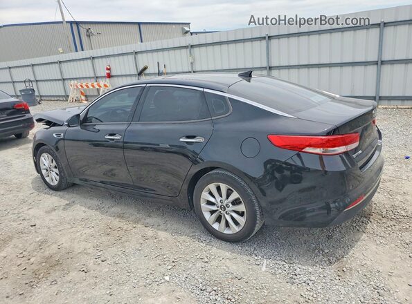 5XXGU4L36GG086245 2016 KIA OPTIMA Черный Задняя левая четверть