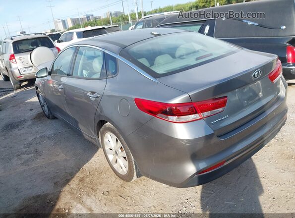 5XXGU4L36GG111676 2016 KIA OPTIMA Серый Задняя левая четверть