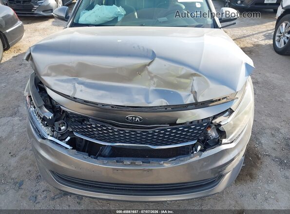 5XXGU4L36GG111676 2016 KIA OPTIMA Серый Вид щитка приборов