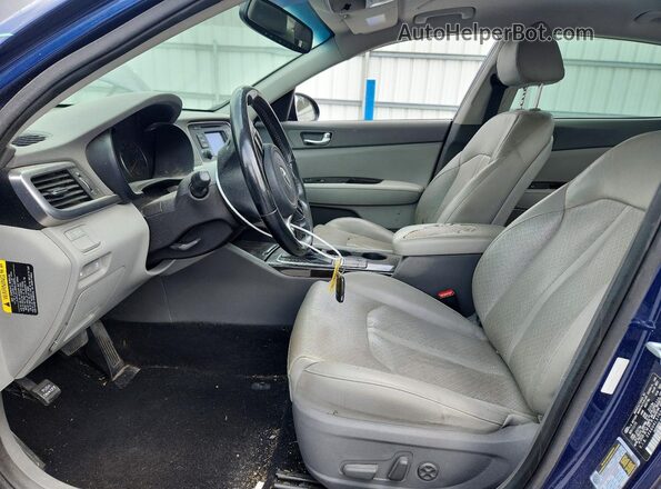 5XXGU4L37GG018441 2016 KIA OPTIMA Blue Widok wnętrza z przodu