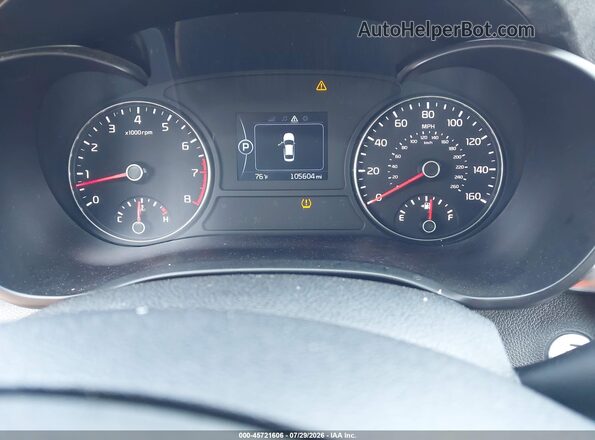 5XXGU4L37JG227475 2018 KIA OPTIMA Gray Widok tylnych siedzeń