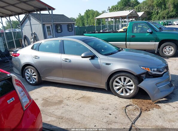 5XXGU4L37JG227475 2018 KIA OPTIMA Gray Widok wnętrza 360 stopni