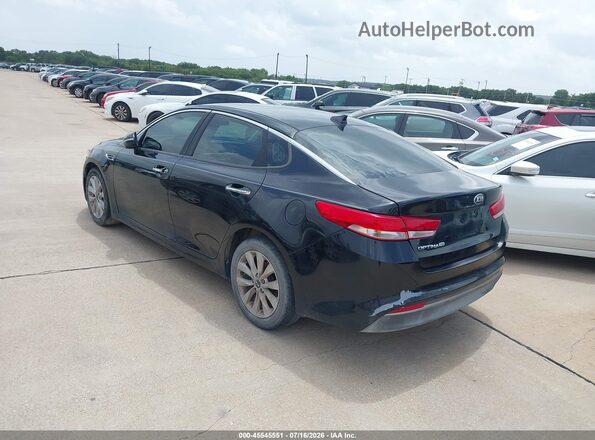 5XXGU4L39GG052753 2016 KIA OPTIMA Black Задня ліва чверть