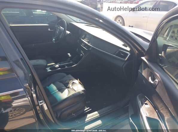 5XXGU4L39GG052753 2016 KIA OPTIMA Black Вид салону спереду