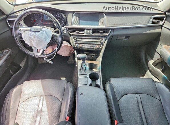 5XXGU4L39GG099118 2016 KIA OPTIMA White Widok deski rozdzielczej