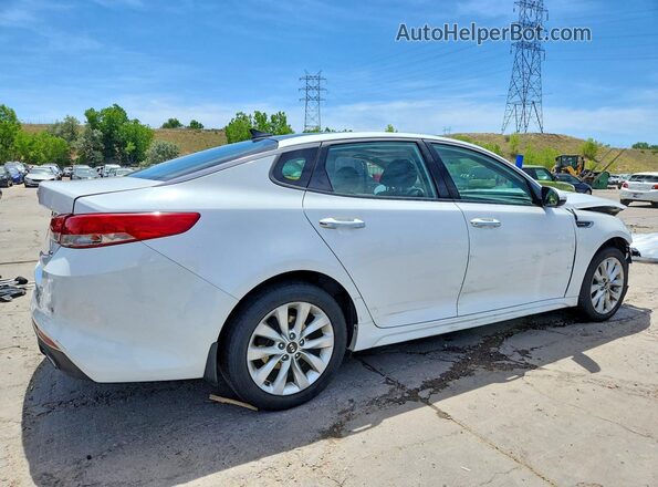5XXGU4L39GG099118 2016 KIA OPTIMA White Tył prawy