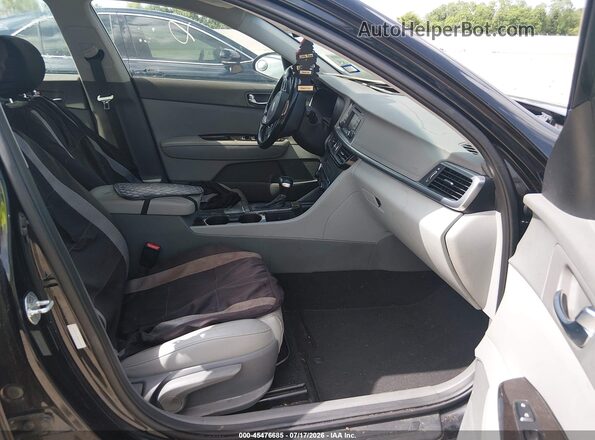5XXGU4L3XGG076429 2016 KIA OPTIMA Black Вид салону спереду