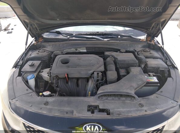 5XXGU4L3XGG076429 2016 KIA OPTIMA Black Вид ззаду
