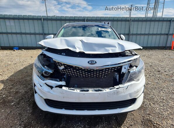 5XXGU4L3XGG098768 2016 KIA OPTIMA White Դիմացի տեսք