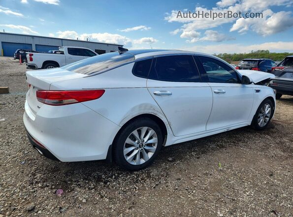 5XXGU4L3XGG098768 2016 KIA OPTIMA White Հետևի աջ
