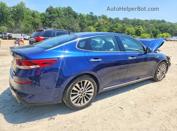 5XXGV4L21KG290237 2019 KIA OPTIMA Blue Задня права чверть