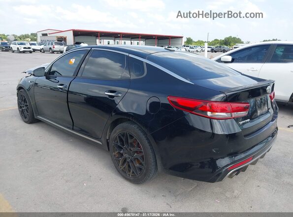 5XXGV4L24GG047285 2016 KIA OPTIMA Black Задня ліва чверть