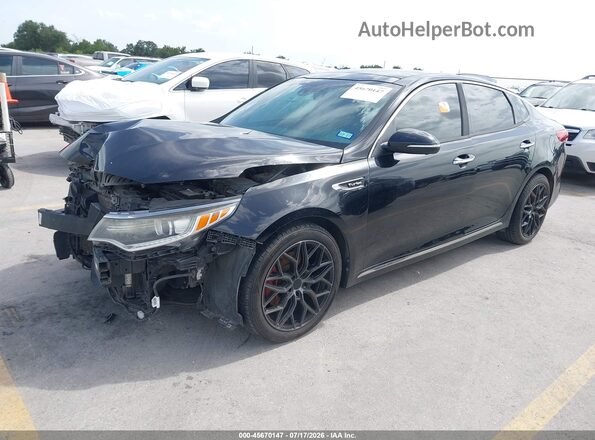 5XXGV4L24GG047285 2016 KIA OPTIMA Black Передня ліва чверть