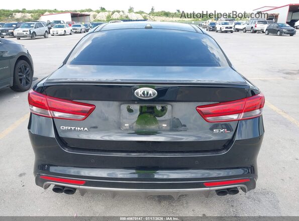 5XXGV4L24GG047285 2016 KIA OPTIMA Black 