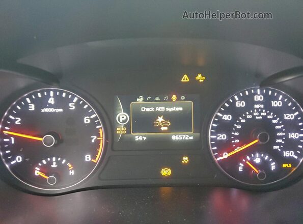 5XXGV4L29GG109991 2016 KIA OPTIMA Tan Instrument cluster view