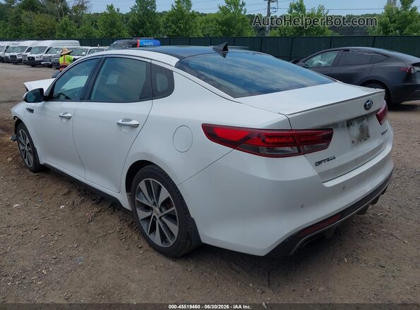 5XXGW4L22GG013522 2016 KIA OPTIMA White Rear left