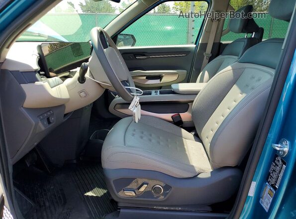 5XYAFFS53TG006033 2026 KIA EV9 Blue Front interior view