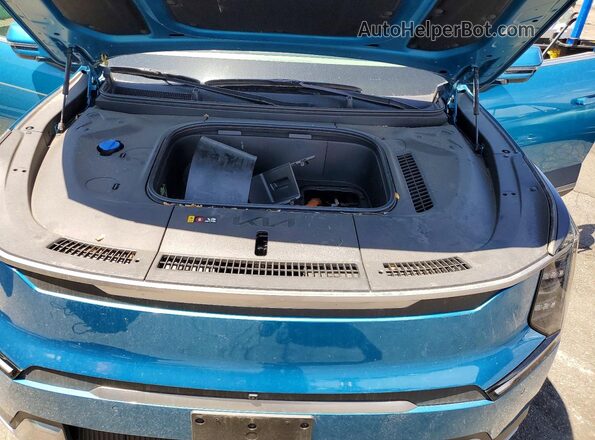 5XYAFFS53TG006033 2026 KIA EV9 Blue Rear interior view