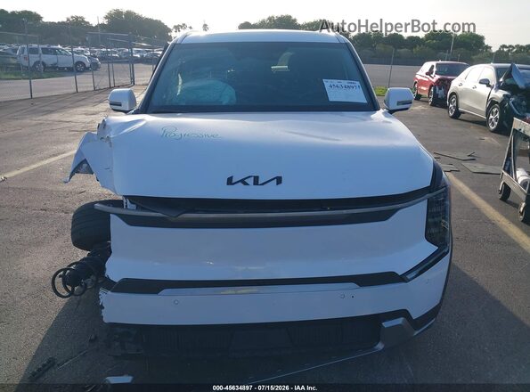5XYAFFS5XTG008118 2026 KIA EV9 White Սարքավորումների վահանակի տեսք