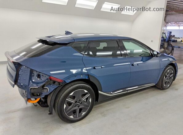 5XYC34JB1SG010870 2025 KIA EV6 Blue უკანა მარჯვენა