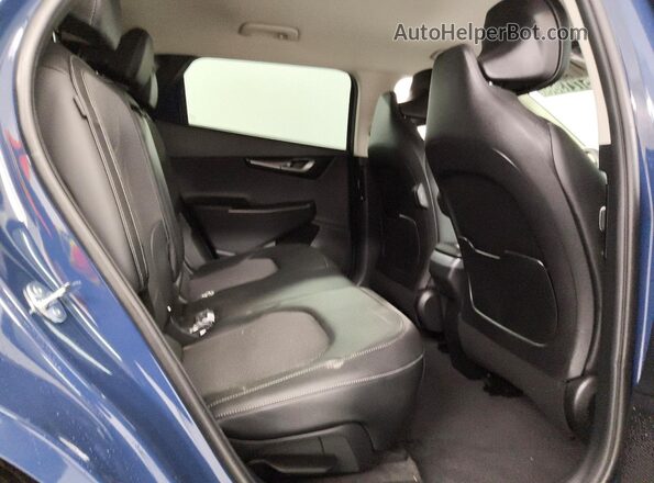 5XYC34JB1SG010870 2025 KIA EV6 Blue უკანა სალონის ხედი