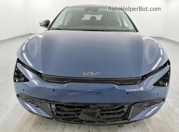 5XYC34JB1SG010870 2025 KIA EV6 Blue წინა ხედი