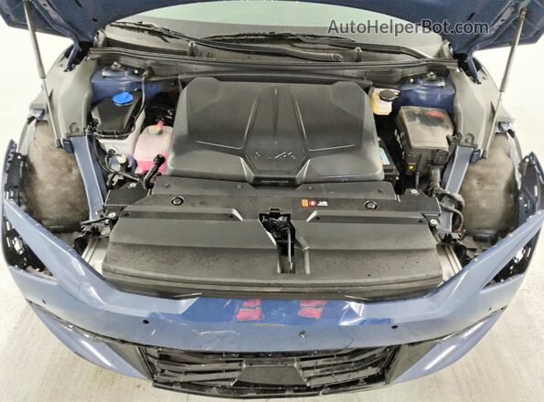 5XYC34JB1SG010870 2025 KIA EV6 Blue ძრავის განყოფილების ხედი