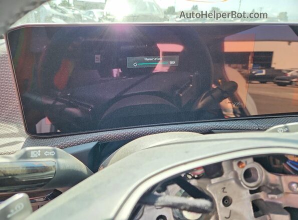 5XYC3DJC5SG014039 2025 KIA EV6 Серый Вид щитка приборов