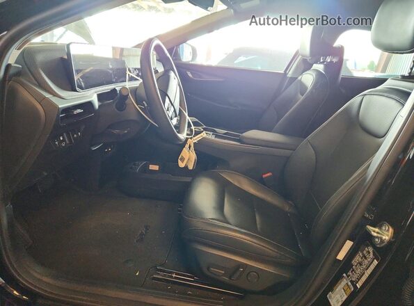 5XYC3DJC6SG009075 2025 KIA EV6 Black Вид салону спереду