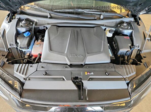 5XYC3DJC6SG009075 2025 KIA EV6 Black Вид задньої частини салону