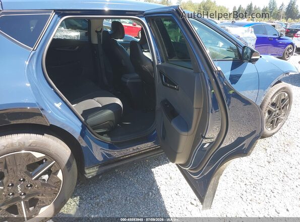 5XYC3DJCXSG011105 2025 KIA EV6 Dark Blue VIN կոդի պիտակի տեսք