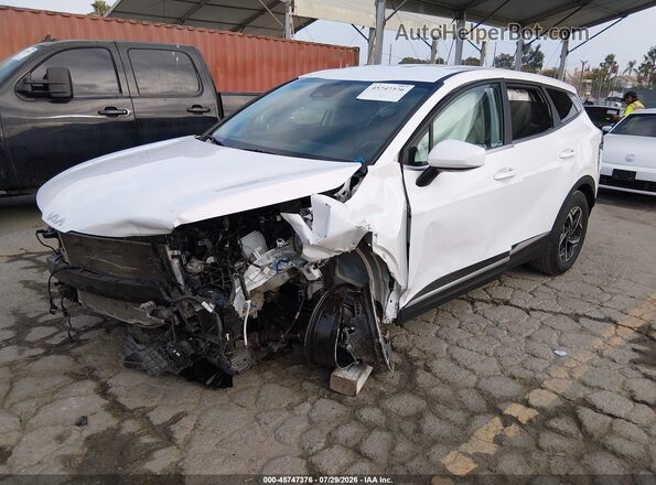 5XYK23DF2SG324678 2025 KIA SPORTAGE White Przód lewy