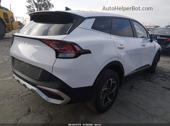 5XYK23DF2SG324678 2025 KIA SPORTAGE White Tył prawy