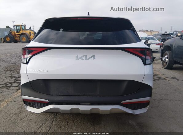 5XYK23DF2SG324678 2025 KIA SPORTAGE White 