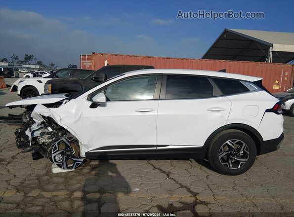 5XYK23DF2SG324678 2025 KIA SPORTAGE White Widok wnętrza 360 stopni