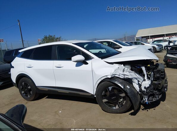 5XYK23DF2TG345614 2026 KIA SPORTAGE White ხელსაწყოთა პანელის ხედი