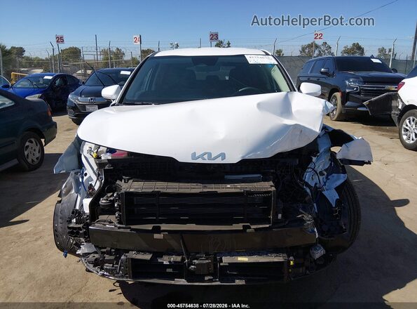 5XYK23DF2TG345614 2026 KIA SPORTAGE White წინა პანელის ხედი