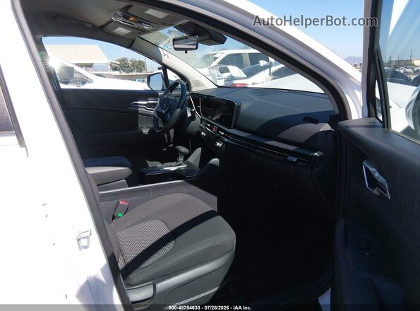 5XYK23DF2TG345614 2026 KIA SPORTAGE White წინა სალონის ხედი